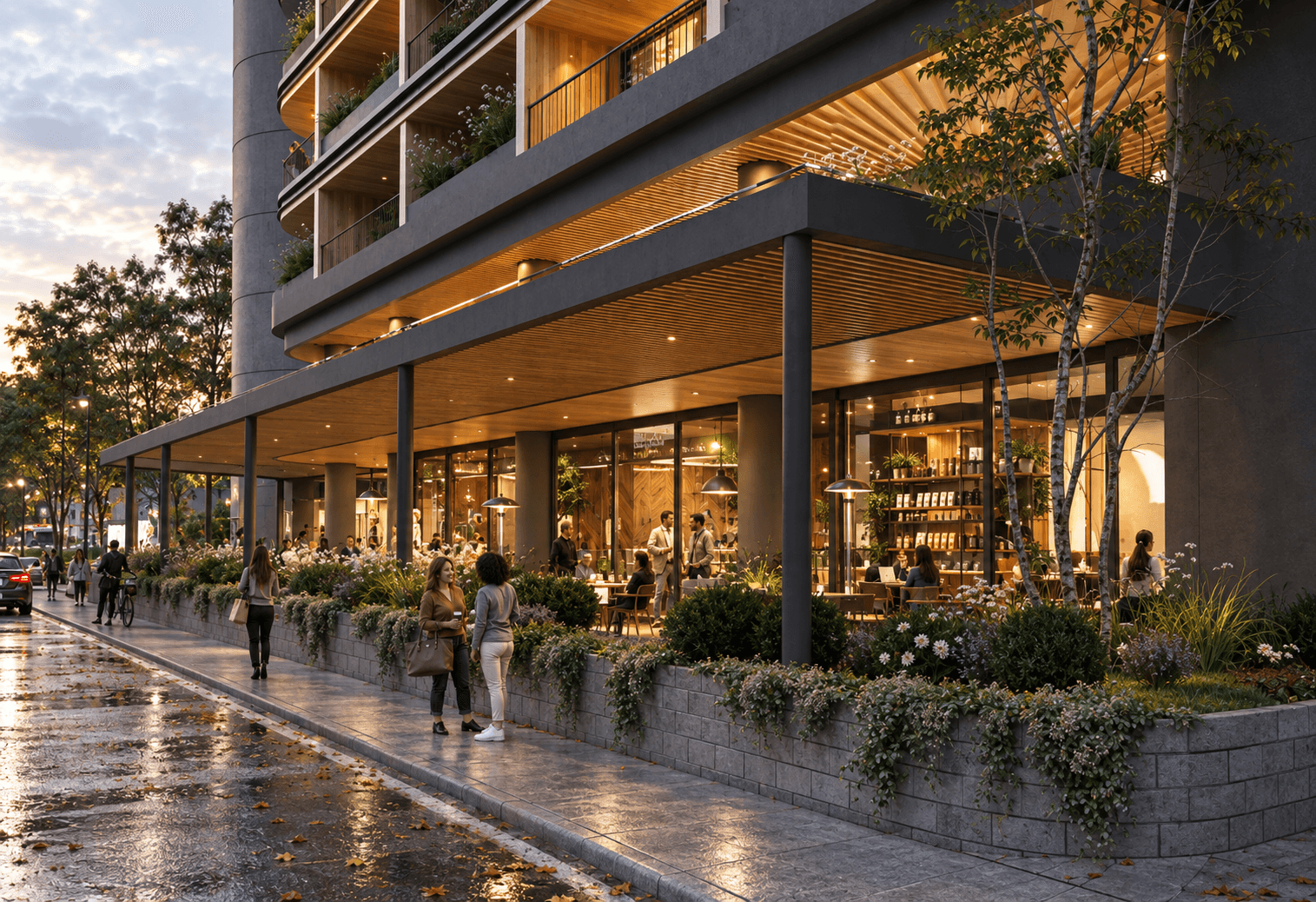 Área comercial de La Vilet